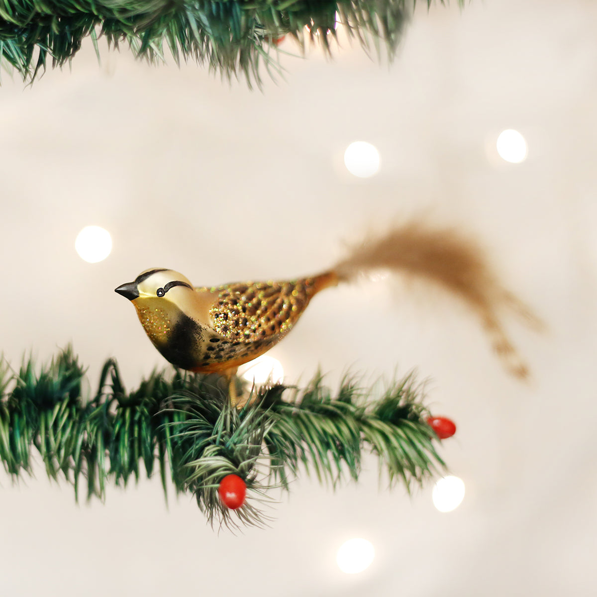 Old World Christmas: Meadowlark Christmas Ornament