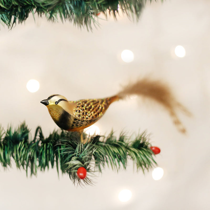 Old World Christmas: Meadowlark Christmas Ornament