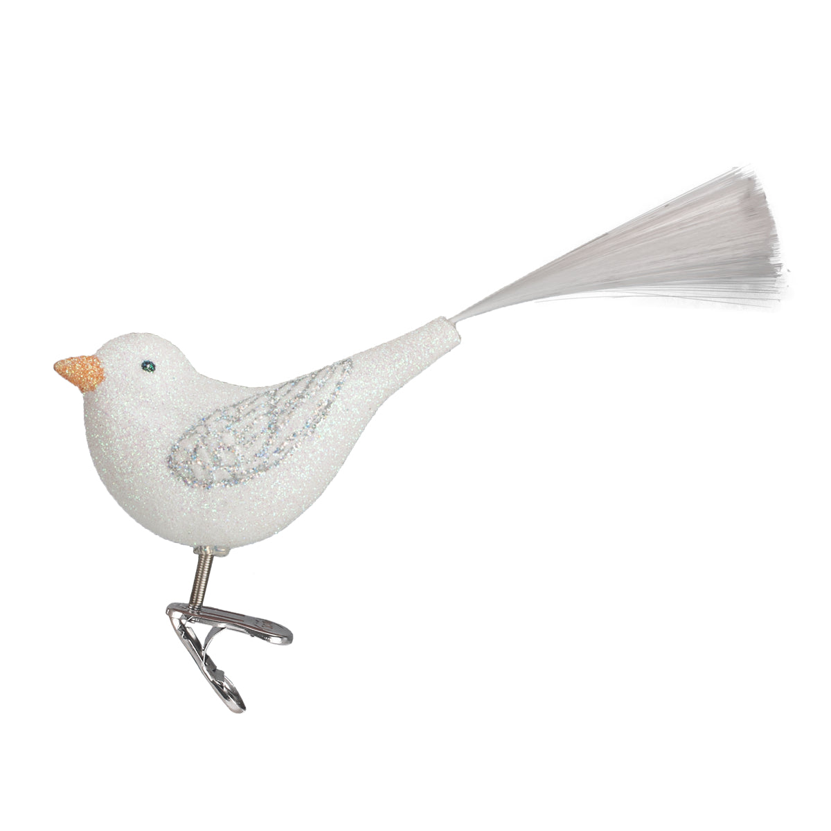 Old World Christmas: Sparkling Snowbird Christmas Ornament