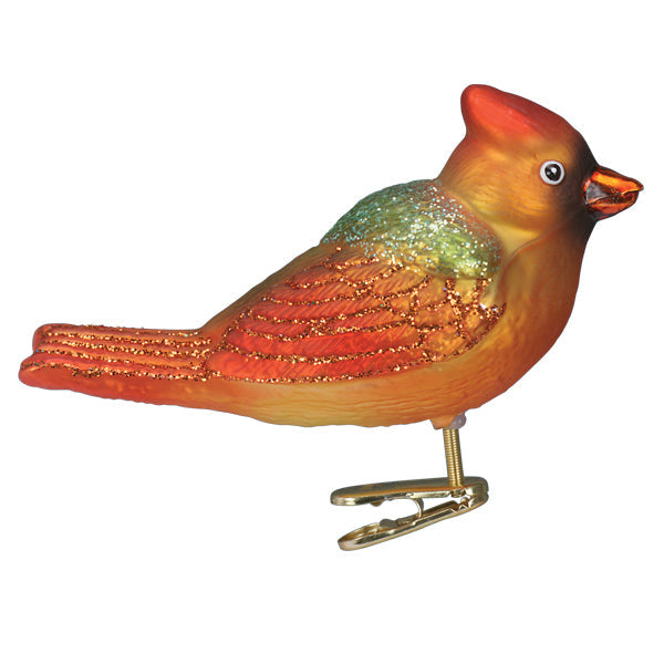 Old World Christmas: Gentle Cardinal Christmas Ornament