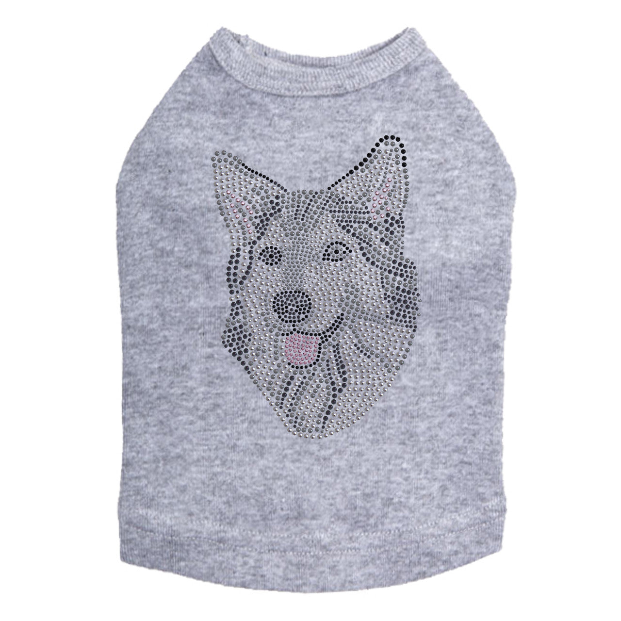 Husky/Tamaskan Face - Dog Tank