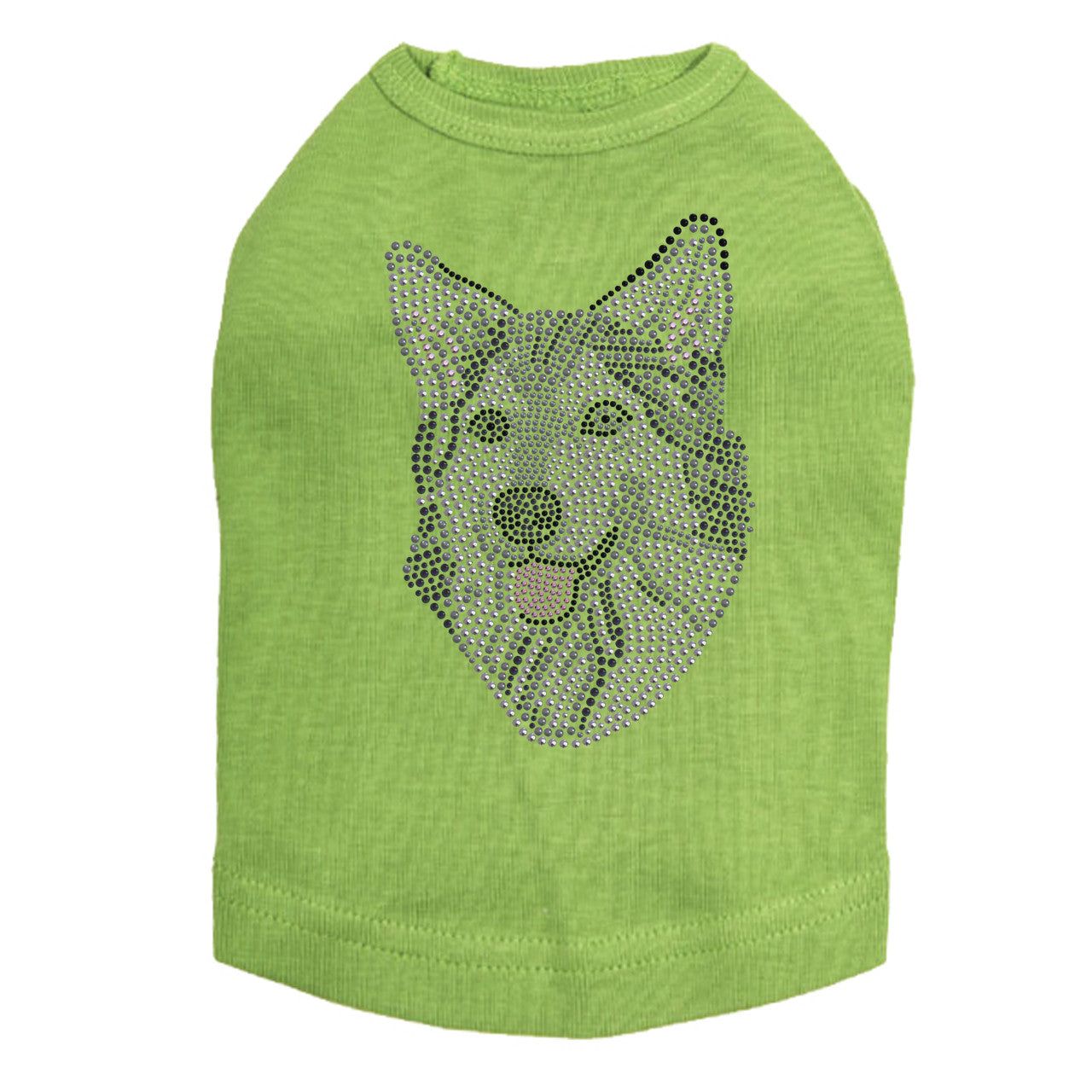 Husky/Tamaskan Face - Dog Tank