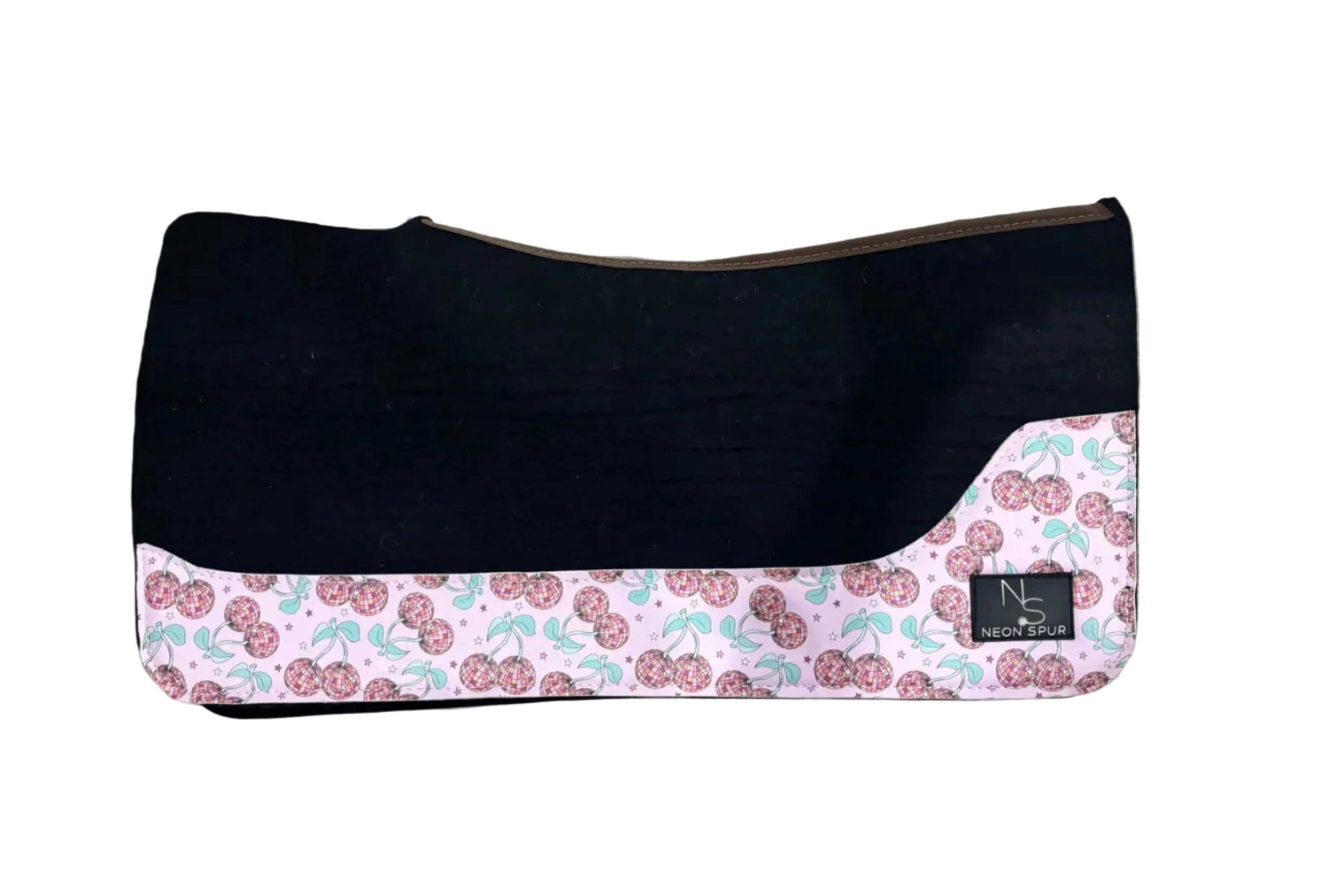 Cherry Groove Wool Saddle Pad | HT Animal Supply