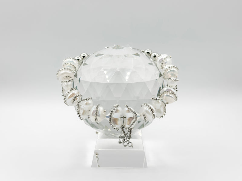 Cruise Necklace: Pearled Diamonds