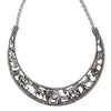 1928 Jewelry Elephant & Safari Animals Necklace 14.5"