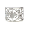 1928 Jewelry Spider Web Cuff Bracelet