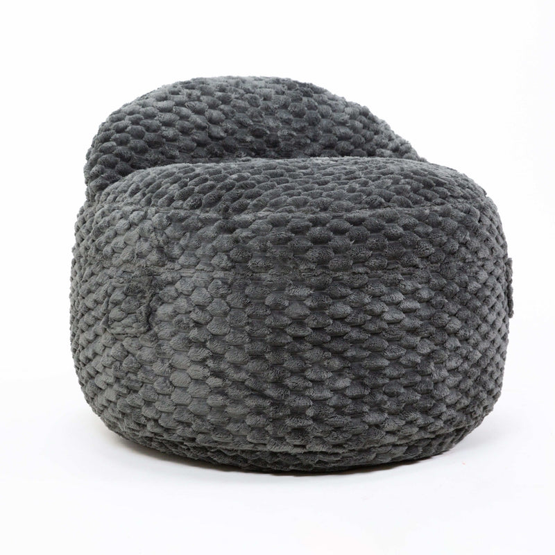 CordaRoy's Queen Cloud Fabric Nest Convertible Bean Bag Chair