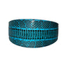 Turquoise & Black 3” Wide Style Collar
