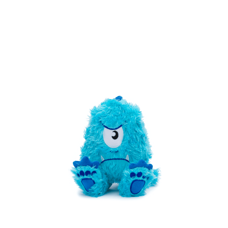 Fluffy Small Blue Monster 