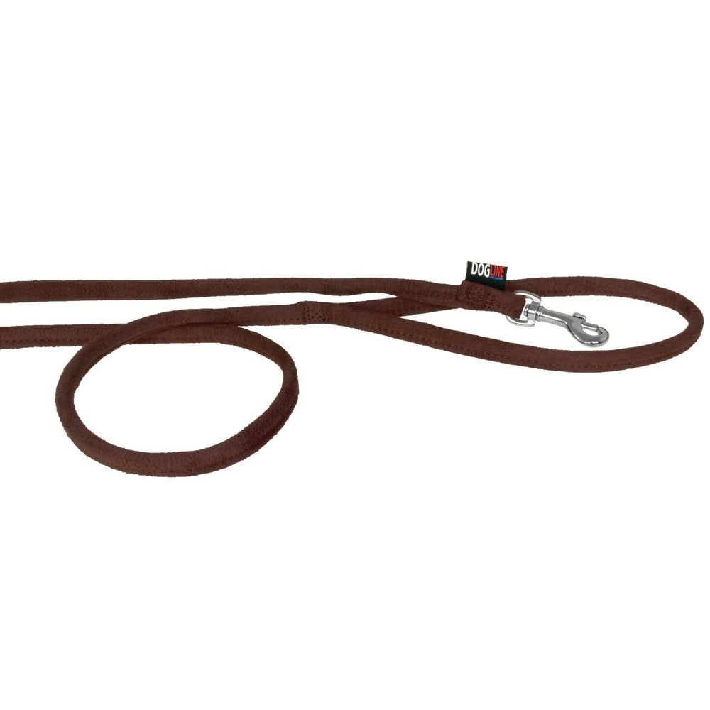 Dogline Comfort Microfiber Round Dog Lead