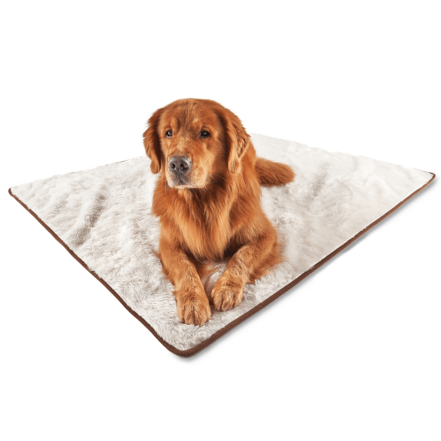 PupProtector Short Fur Waterproof Throw Blanket Polar White
