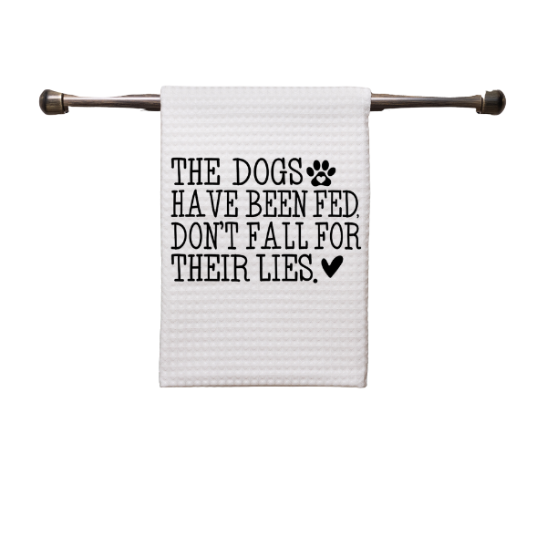 Canine Con Artist Microfiber Dish Towel