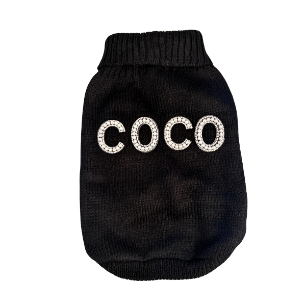 The Coco Luxe Knit Dog Sweater