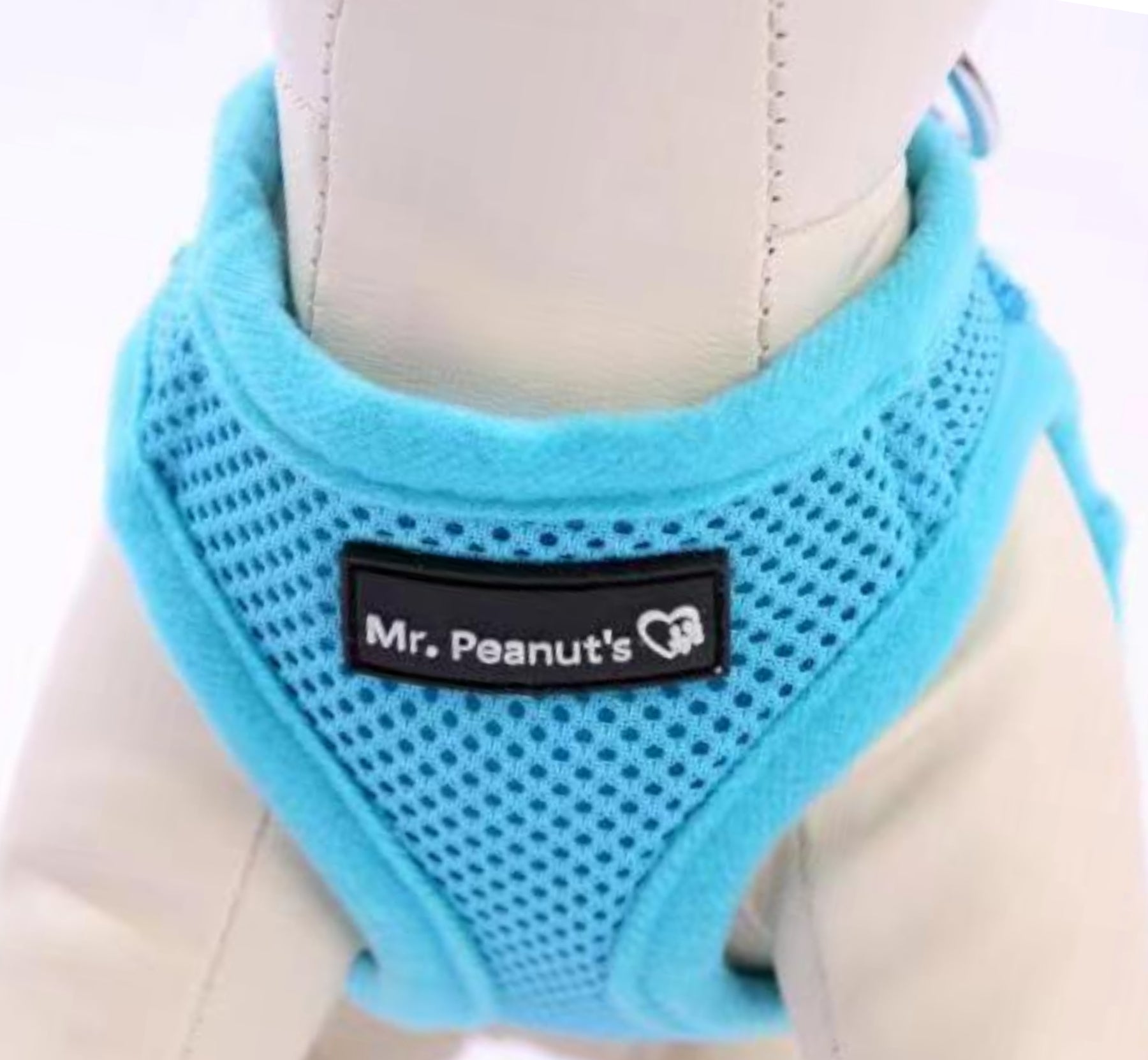 Mr. Peanuts PupTrek Harness and Leash Set, Small Dog/Cat Soft Mesh Step In Harness Vest