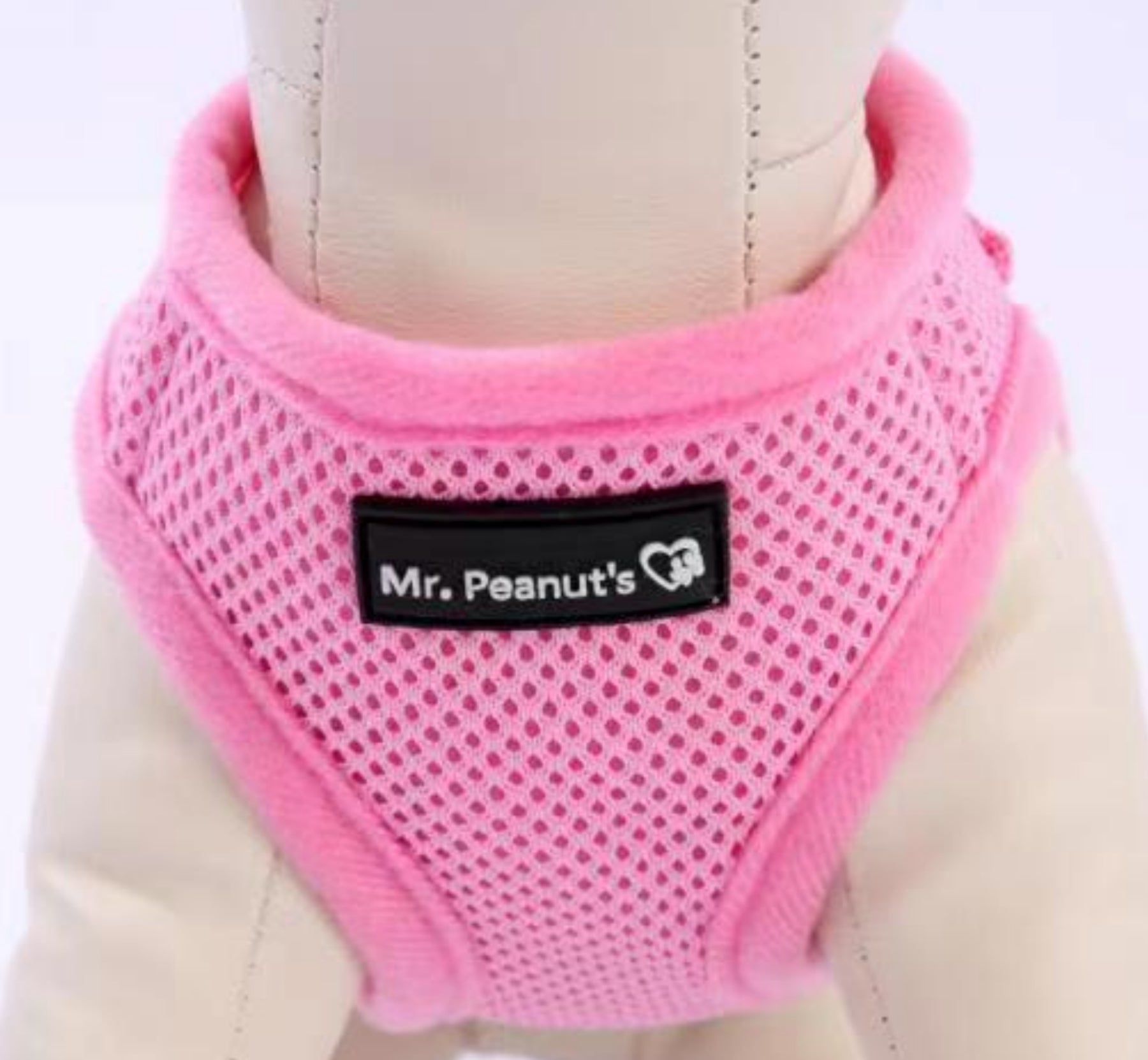 Mr. Peanuts PupTrek Harness and Leash Set, Small Dog/Cat Soft Mesh Step In Harness Vest