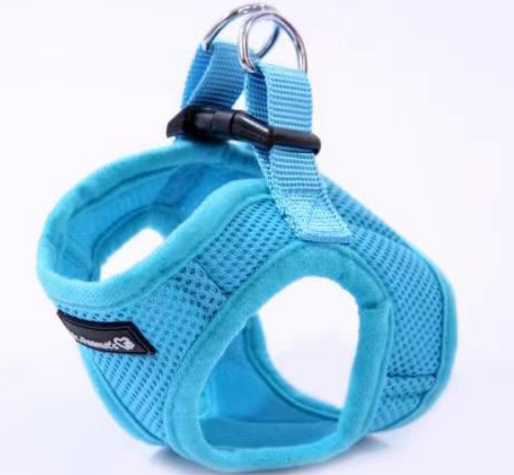 Mr. Peanuts PupTrek Harness and Leash Set, Small Dog/Cat Soft Mesh Step In Harness Vest