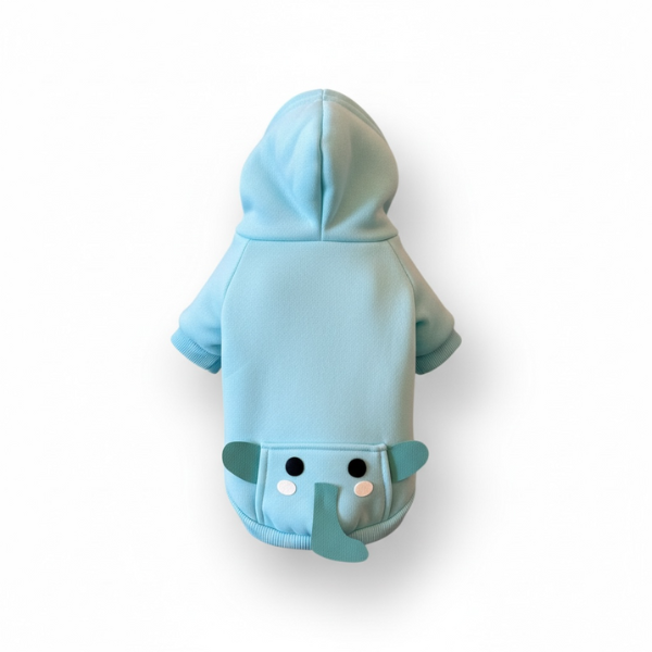 Elephant Dreams Dog Hoodie