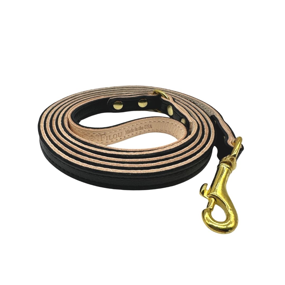 Bonne et Filou – Classic Leather Dog Leash