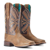 Ariat Womens Odessa StretchFit Western Boot, Fateful Brown