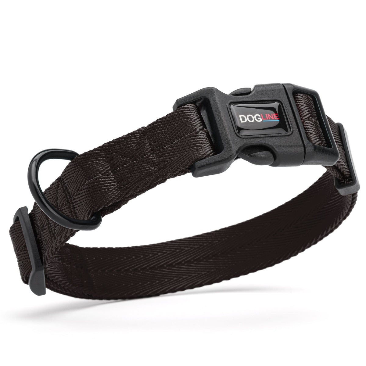Dogline Nylon Flat Dog Collar