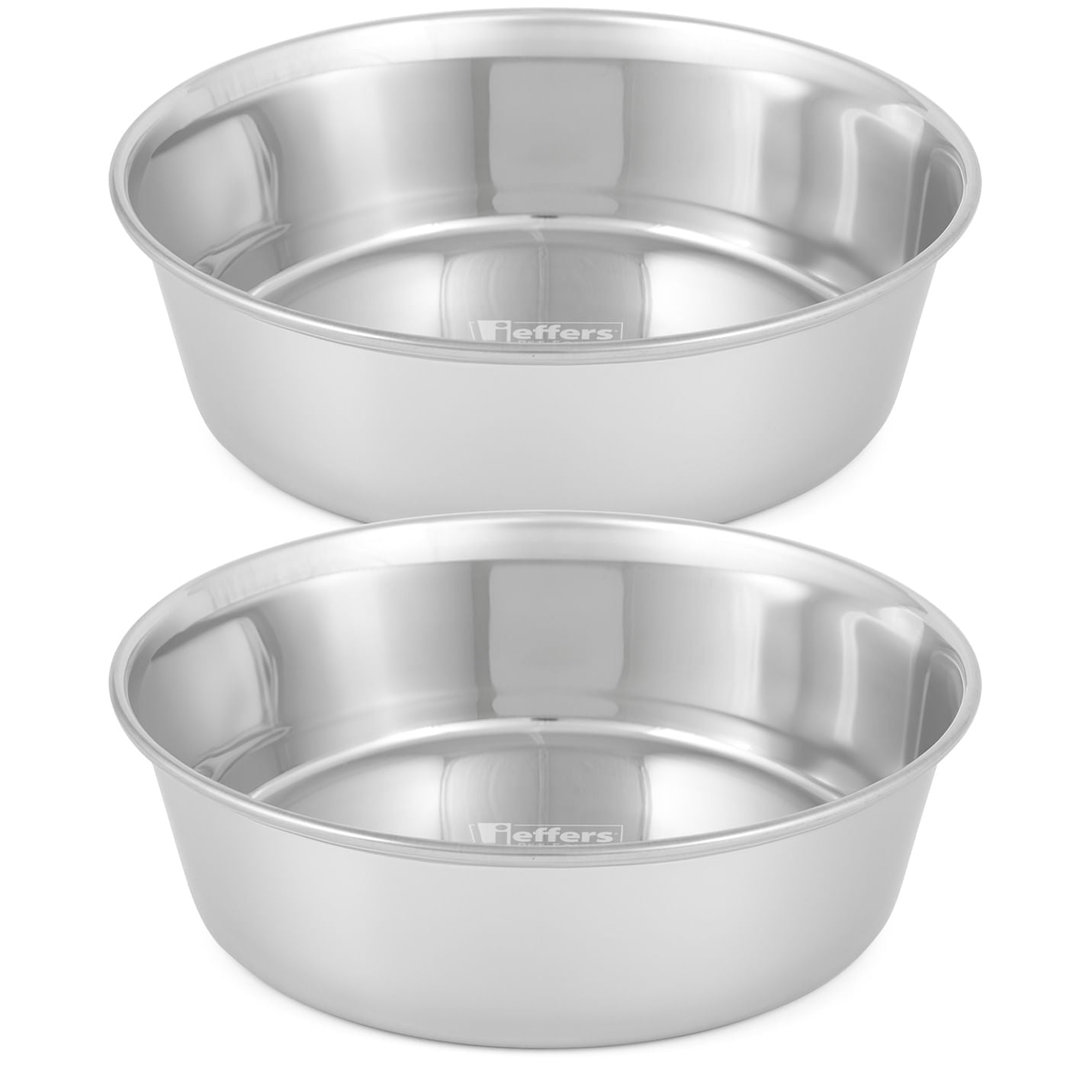 Jeffers Heavy Weight Stainless Steel Pet Bowls - Durable Pet Food & Water Dish, Chew-Resistant, Dishwasher Safe