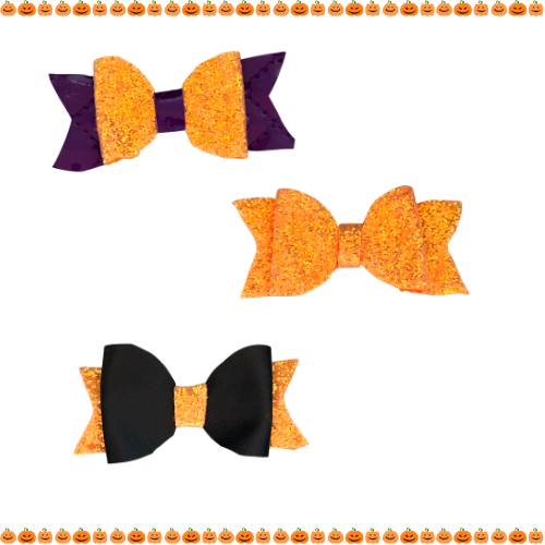 The Haute Howl-o-Ween Dog Hair Bow Collection