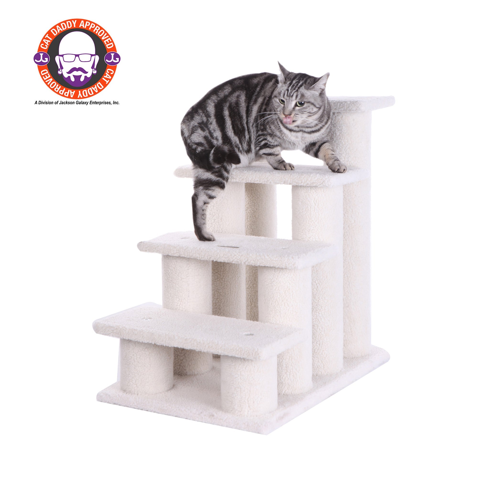 Armarkat 4 Steps Ramp For Dogs Cats Cat Step Stairs Ramp 25