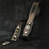 Bestia Dog Gear Genuine Leather Dog Collar - Black