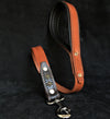Bestia Dog Gear Genuine Leather Dog Collar - Brown