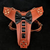 Bestia Dog Gear Genuine Leather Dog Harness - XXL