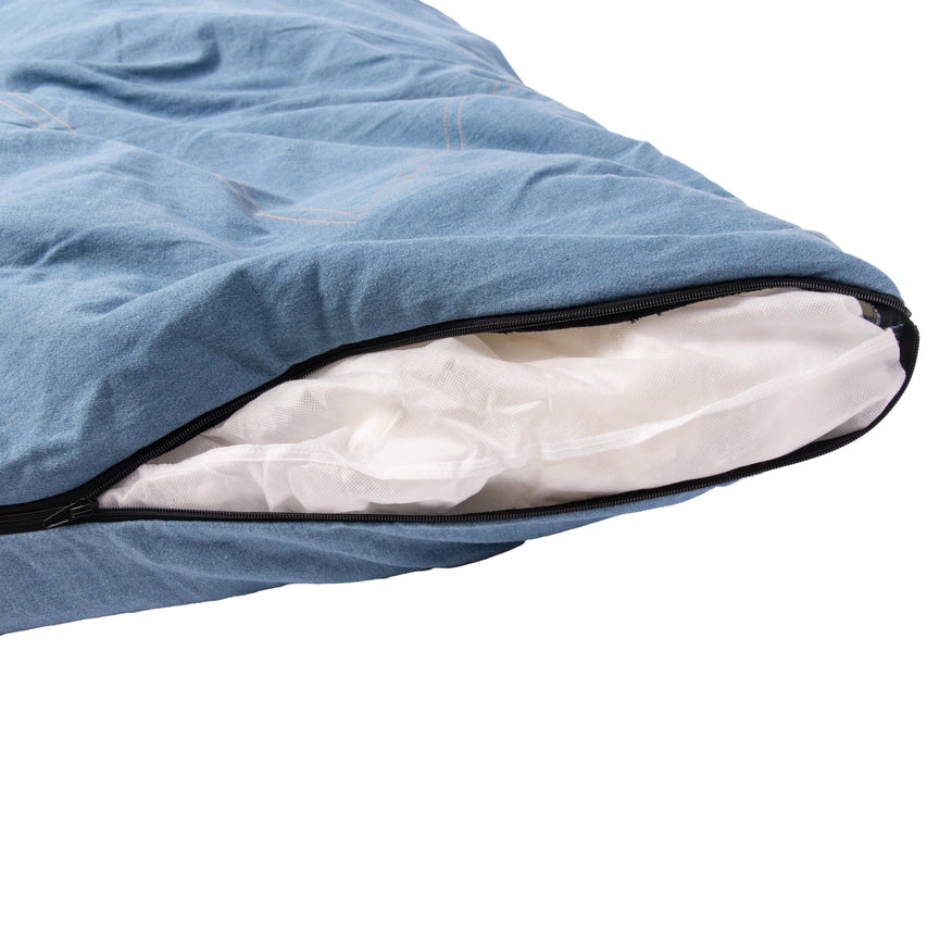 Wrangler® Denim Envelope Snuggle Bed Light Blue