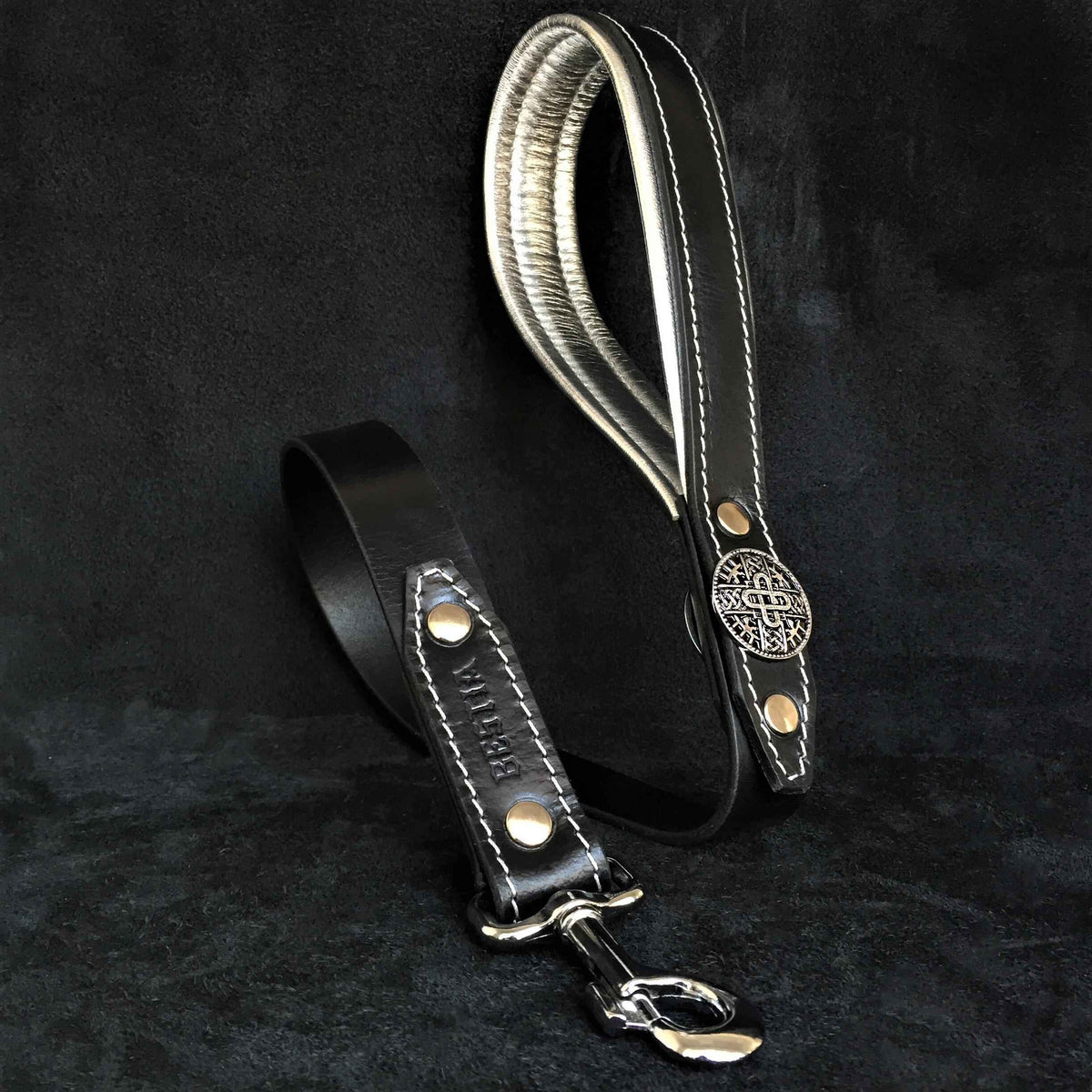 Bestia Hektor Leather Dog Leash