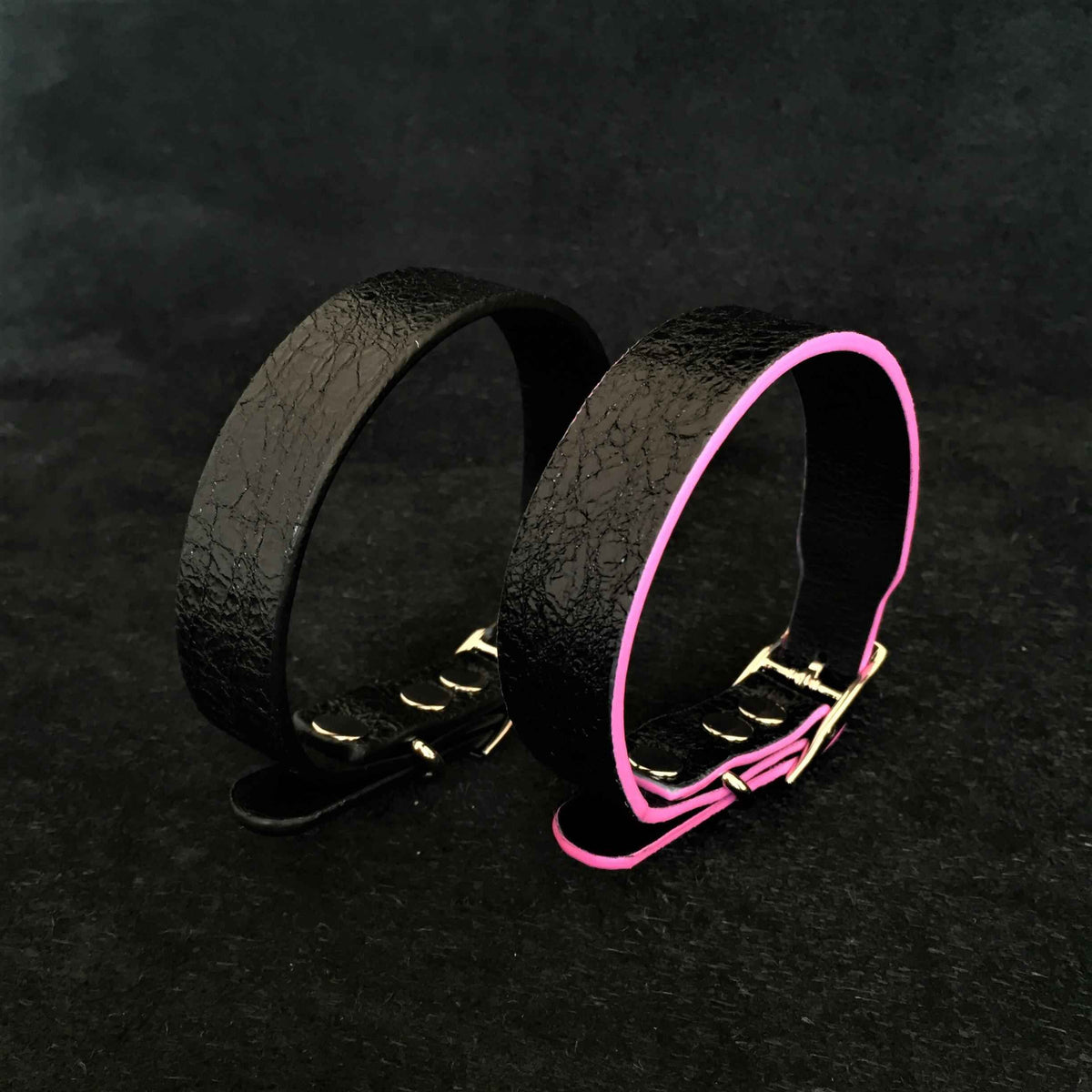Bestia Taurus Leather Puppy Collar