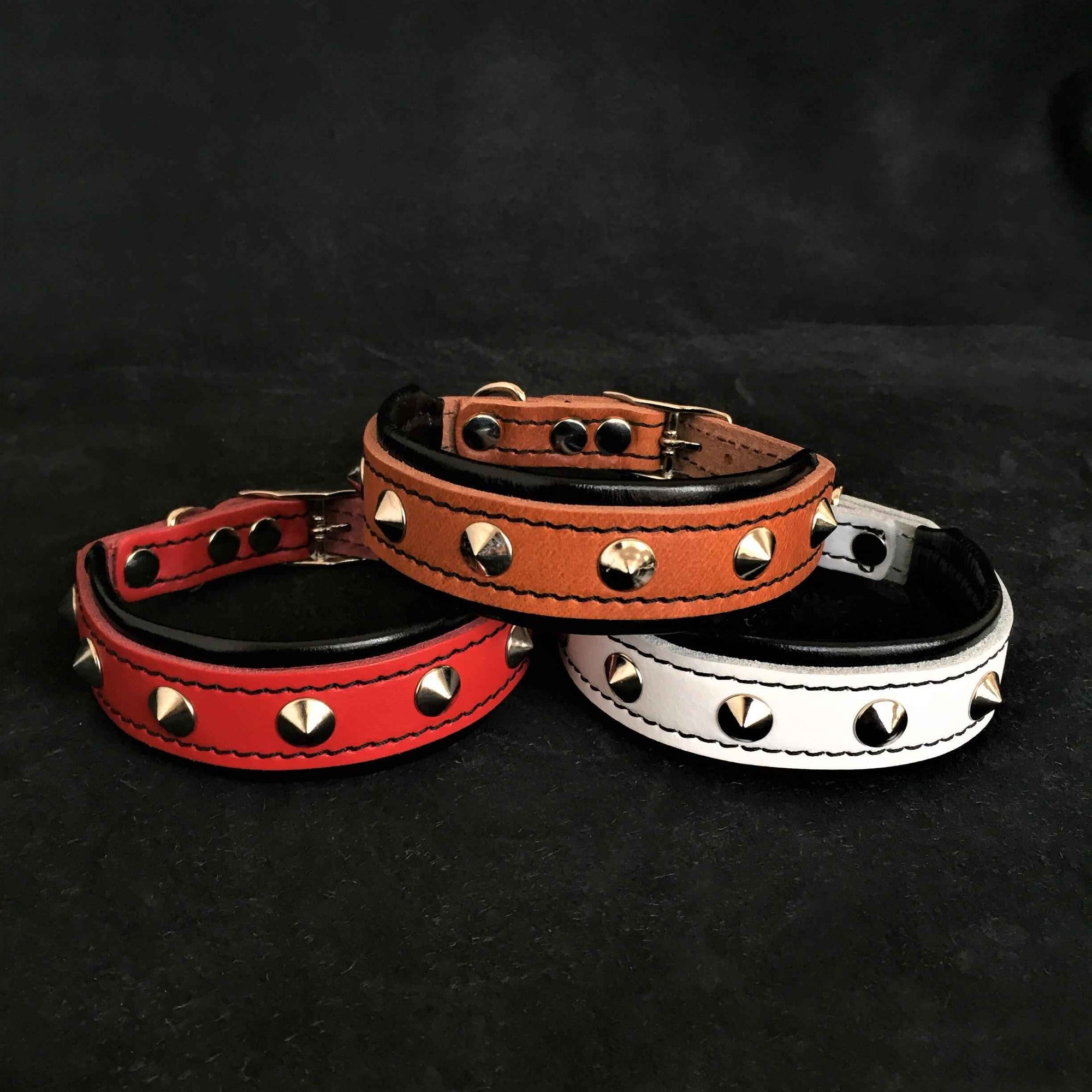Bestia Superstar Leather Puppy Collar