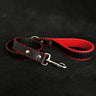 Handstitched soft leather leash
