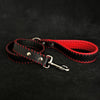 Bestia Dog Gear Genuine Leather Dog Collar - Red