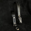 Bestia Dog Gear Genuine Leather Dog Collar - Black