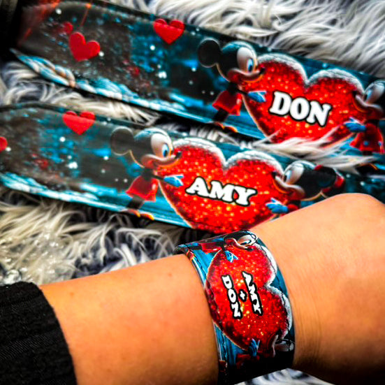 Bestia Mickey Limited Edition Dog Collar & Bracelet Set