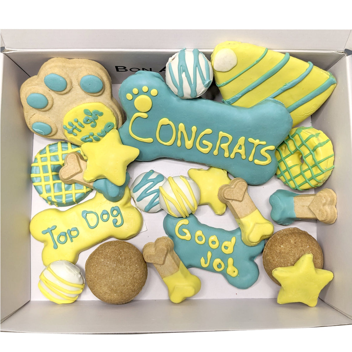Bonne et Filou – Congrats Dog Treat Gift Box