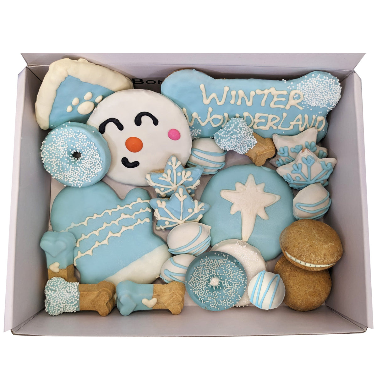 Bonne et Filou – Winter Dog Treat Gift Box