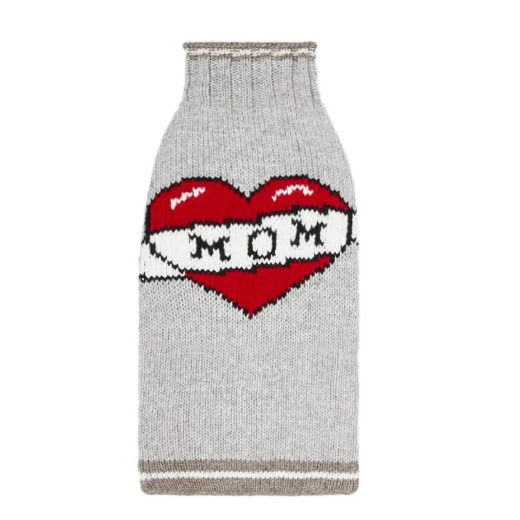Chilly Dog Tattooed Mom Knit Wool Dog Sweater