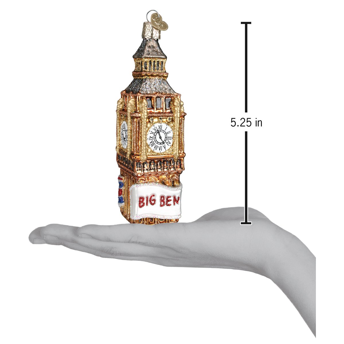 Old World Christmas: Big Ben Christmas Ornament