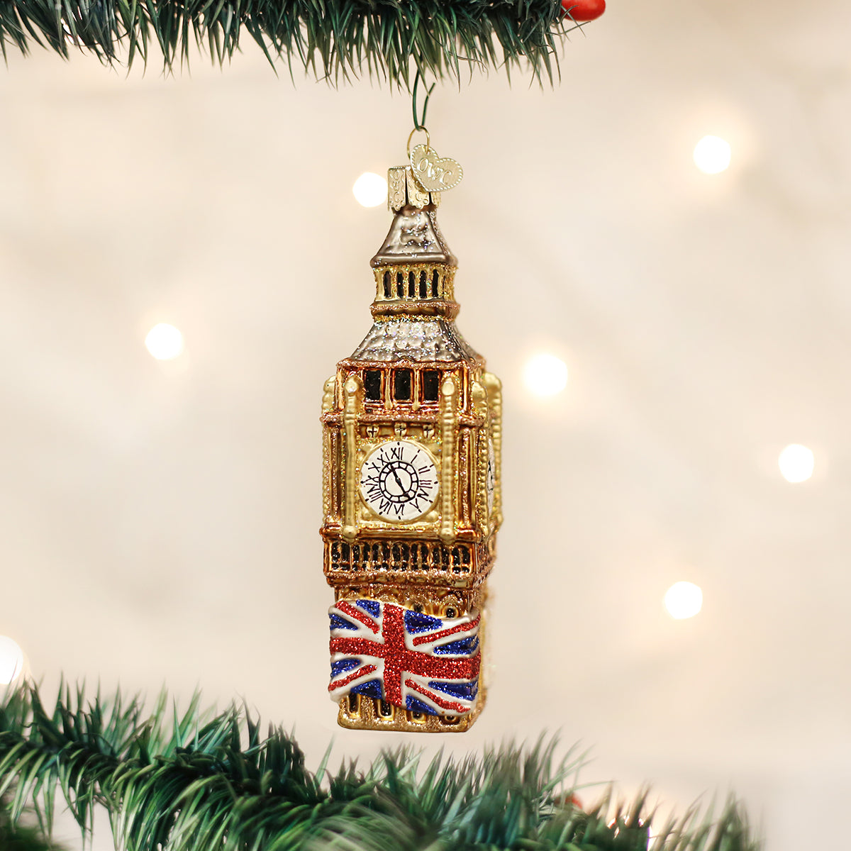 Old World Christmas: Big Ben Christmas Ornament