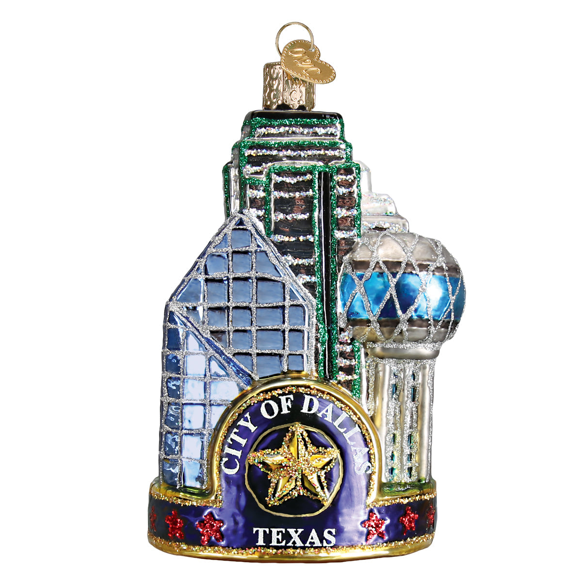 Old World Christmas: Dallas City Christmas Ornament