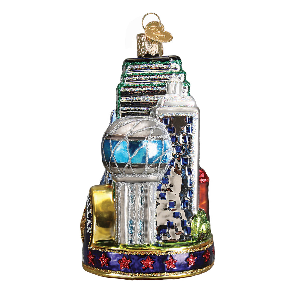 Old World Christmas: Dallas City Christmas Ornament