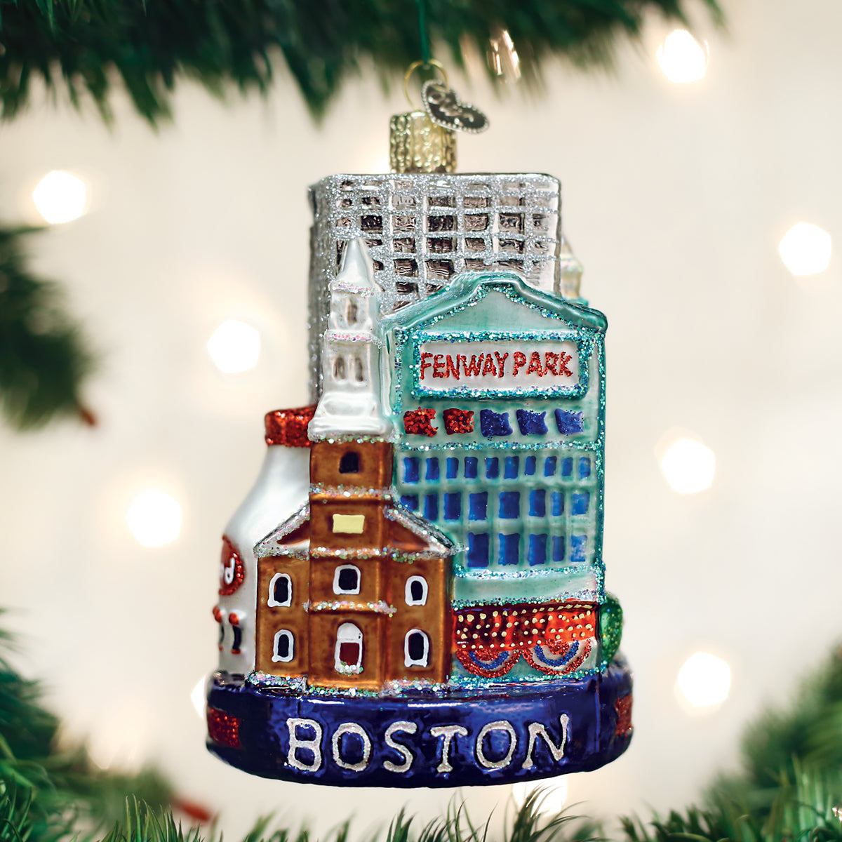Old World Christmas: Boston City Christmas Ornament