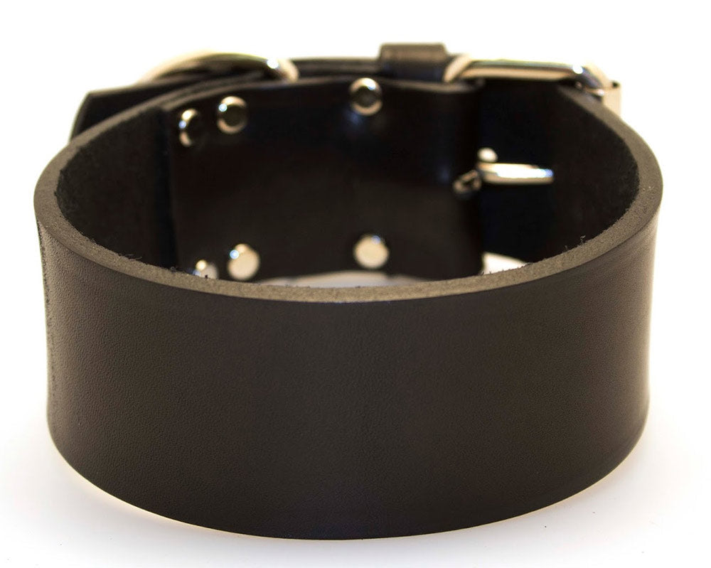 2" Latigo 1-Ply Leather Collars