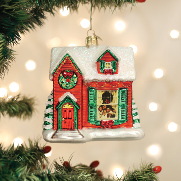 Norman Rockwell Youre Home! Ornament