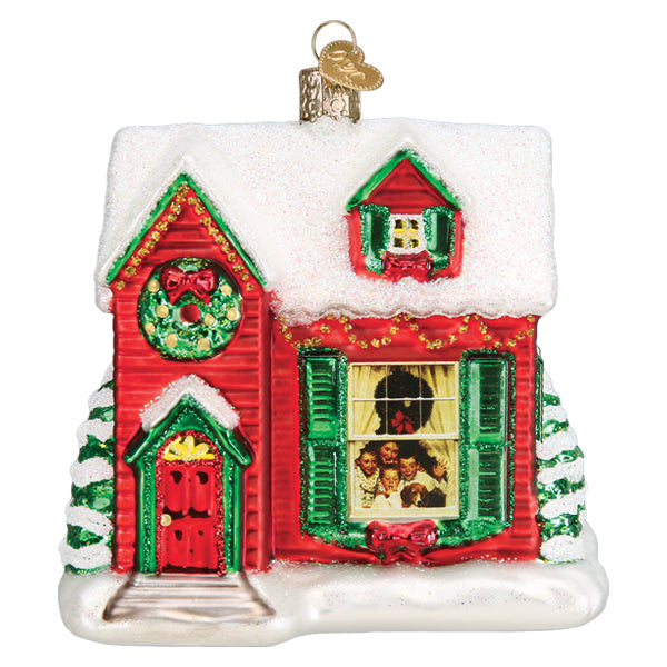 Norman Rockwell Youre Home! Ornament