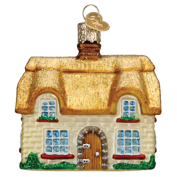 Old World Christmas: English Cottage Christmas Ornament